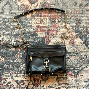 Rebecca Minkoff Mini Mac Black Crossbody Bag